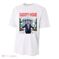 Trump Daddys Home White House Youth Performance Sprint T-Shirt thumb 0