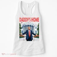 Trump Daddys Home White House Women's Tank Top thumb 0