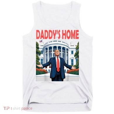 Trump Daddys Home White House Tank Top