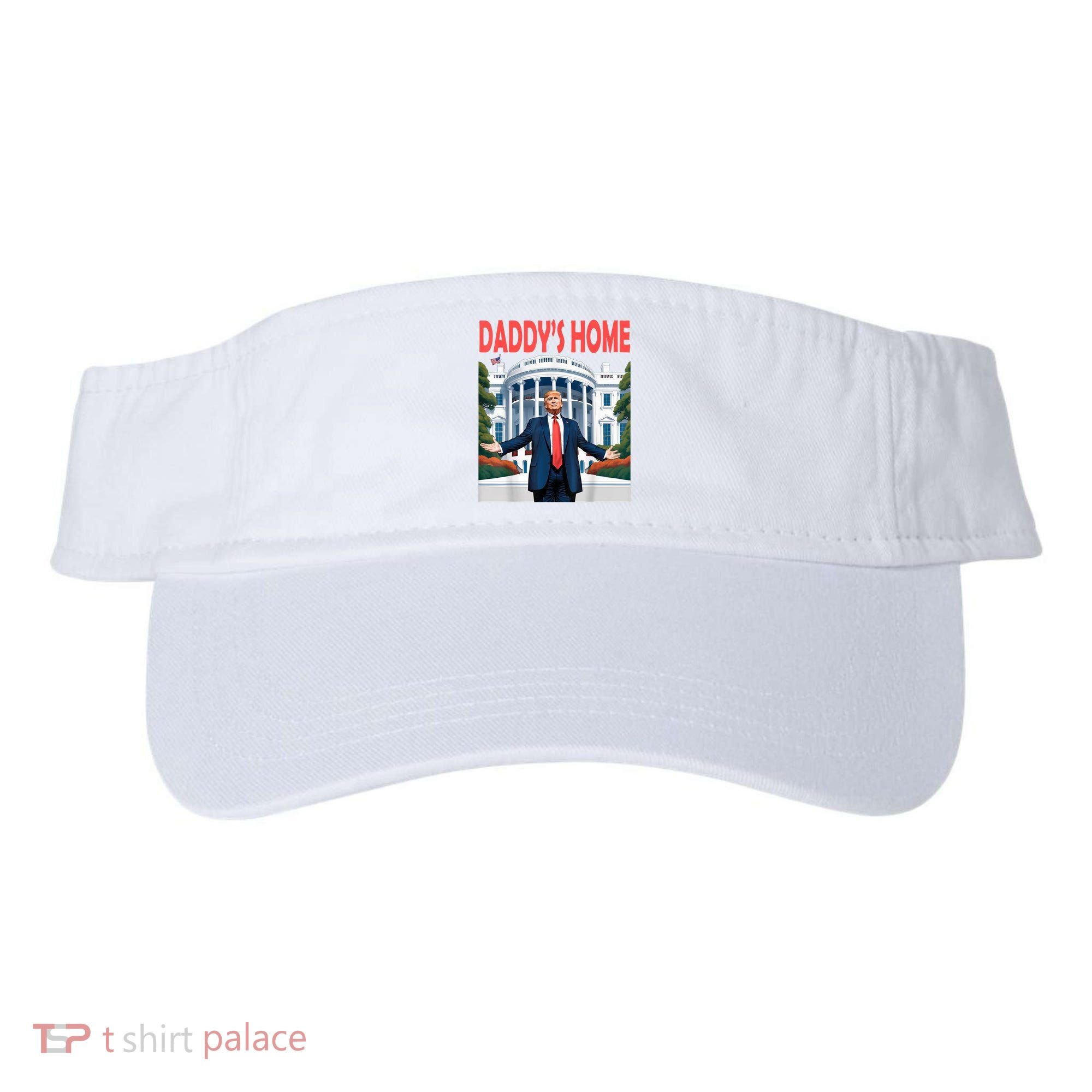 Trump Daddys Home White House Visor