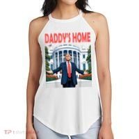 Trump Daddys Home White House Women's Perfect Tri Rocker Tank thumb 2