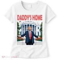Trump Daddys Home White House Women's T-Shirt thumb 0