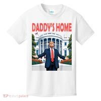 Trump Daddys Home White House Kids T-Shirt thumb 0