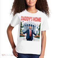 Trump Daddys Home White House Kids T-Shirt thumb 2