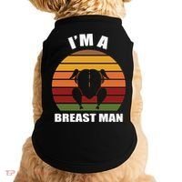 Thanksgiving Day I’m A Breast Man Turkey Doggie Tank thumb 0