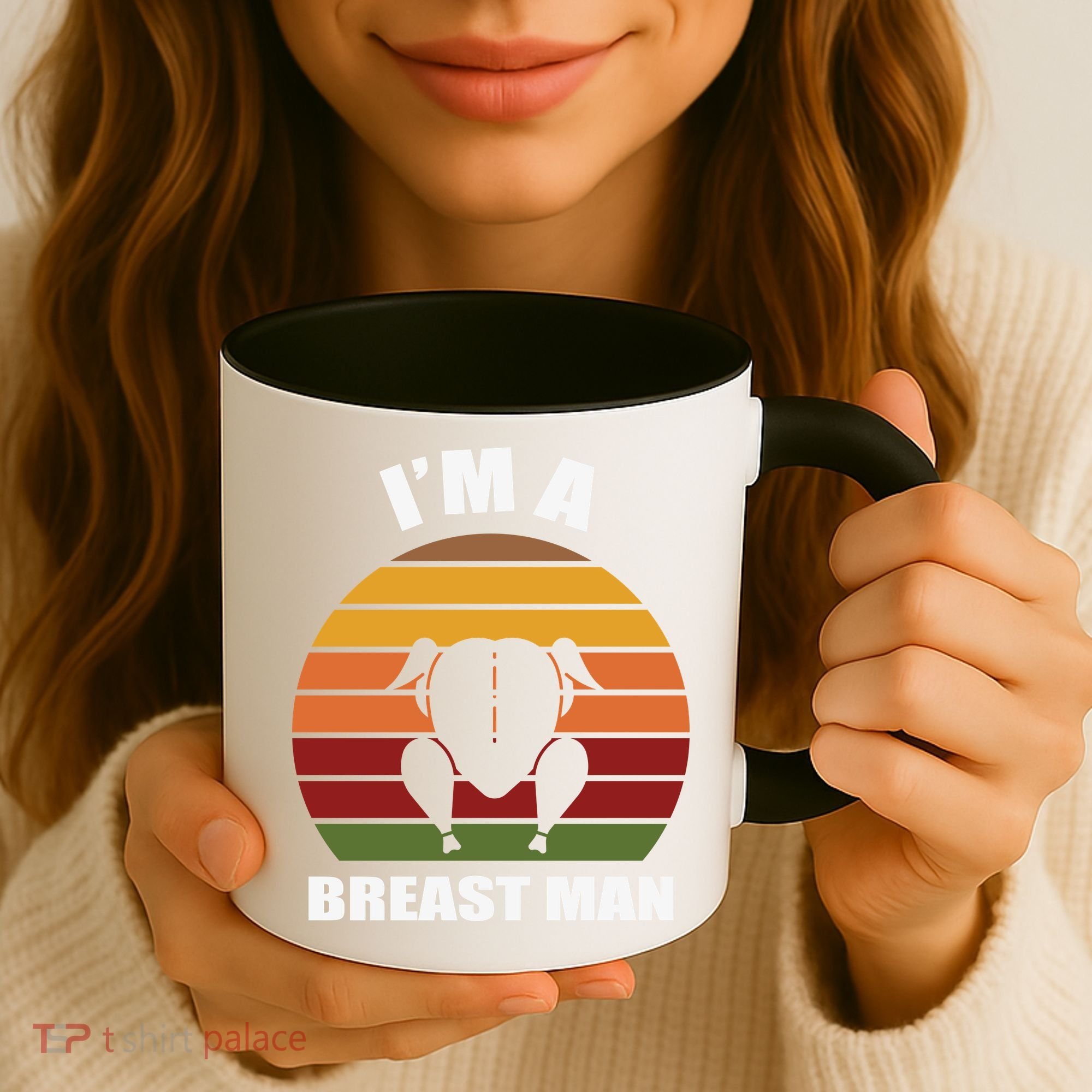 Thanksgiving Day I’m A Breast Man Turkey Coffee Mug