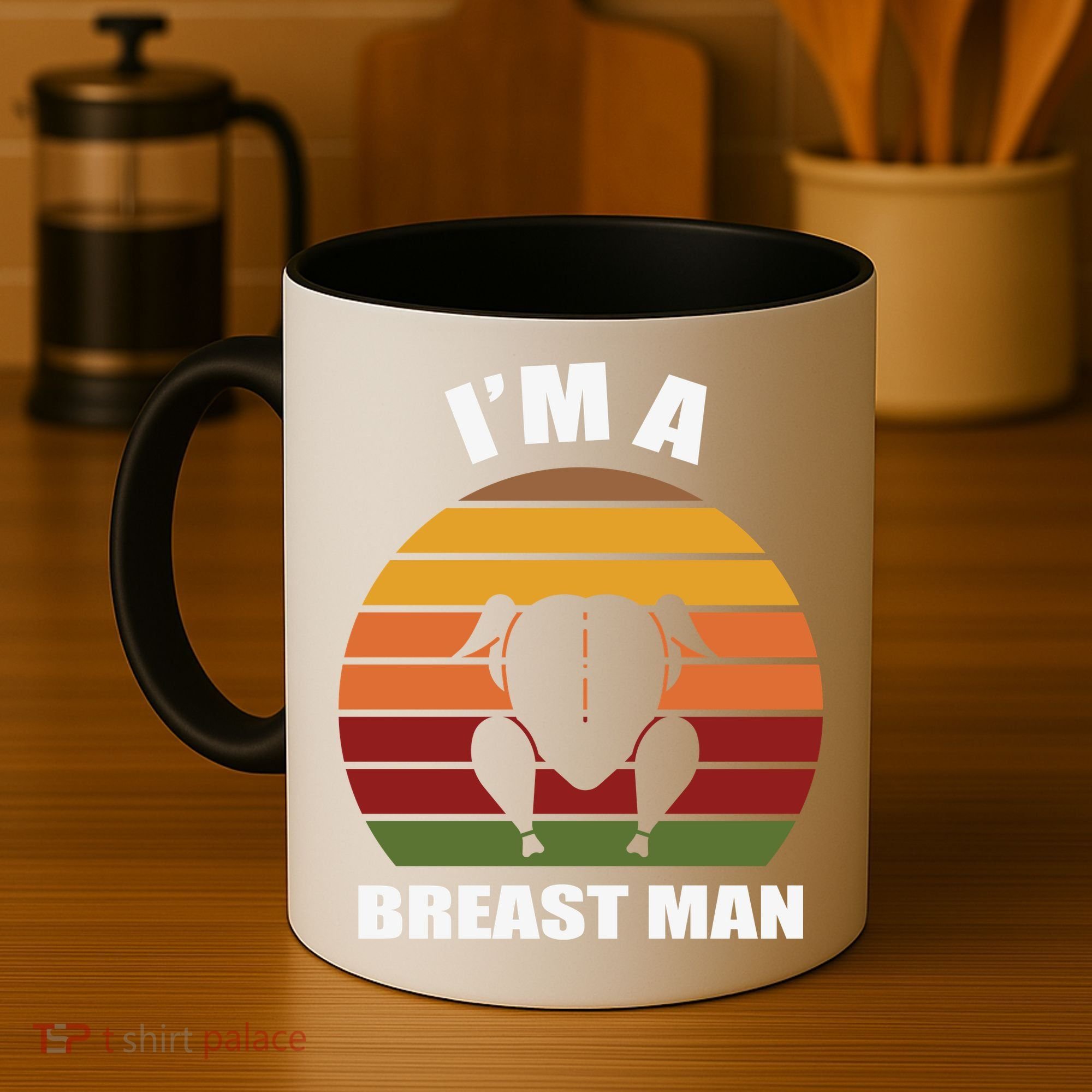 Thanksgiving Day I’m A Breast Man Turkey Coffee Mug