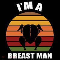 Thanksgiving Day I’m A Breast Man Turkey Mousepad thumb 1