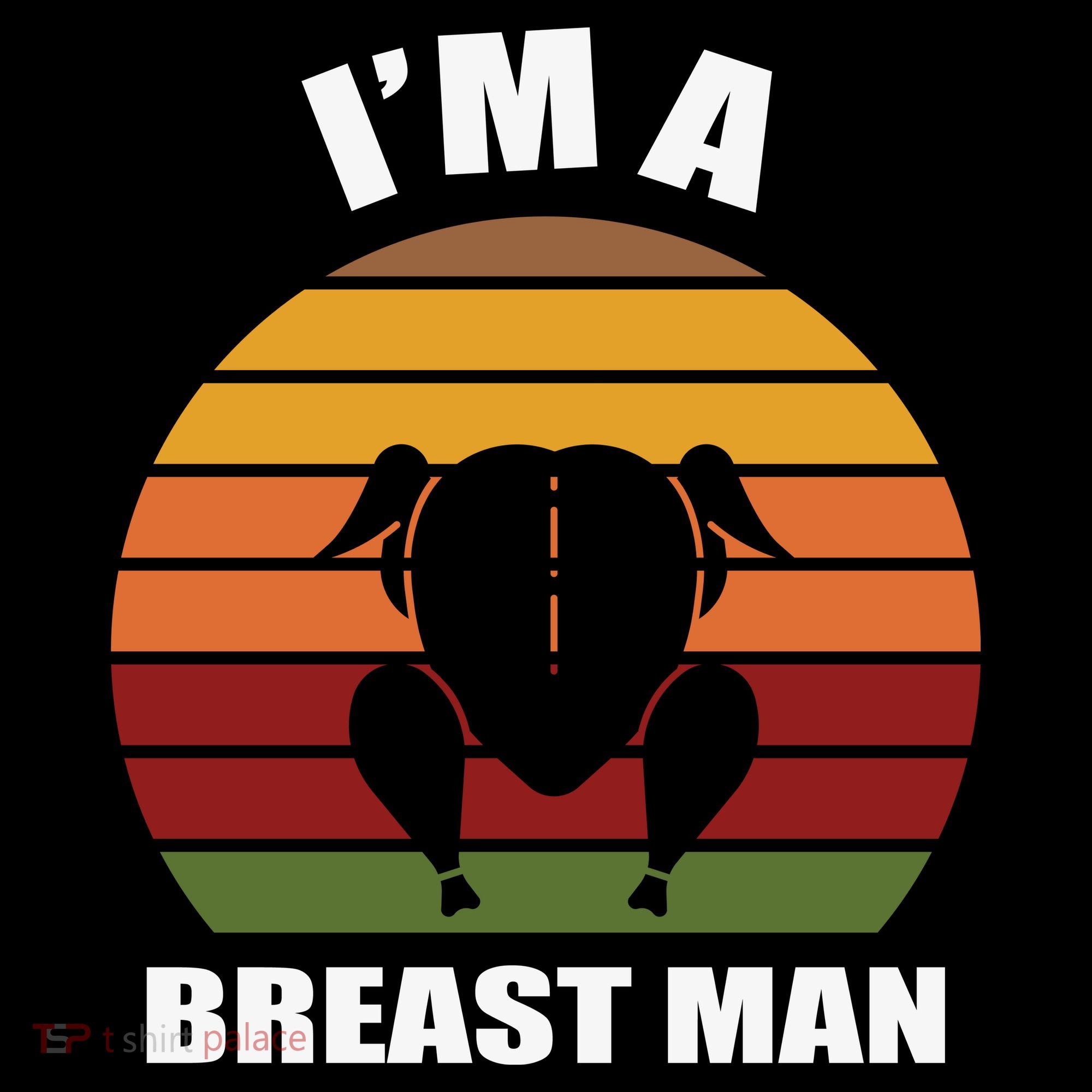 Thanksgiving Day I’m A Breast Man Turkey Mousepad