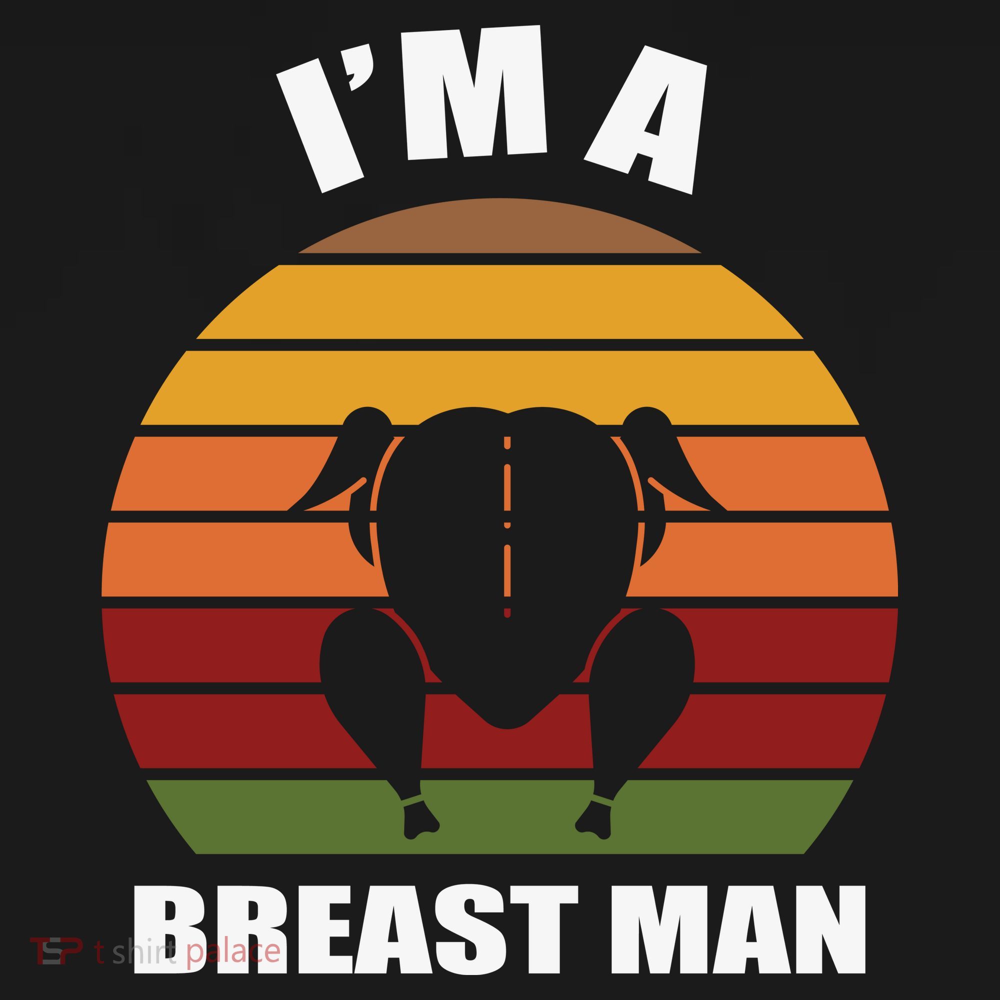 Thanksgiving Day I’m A Breast Man Turkey Baby Bodysuit