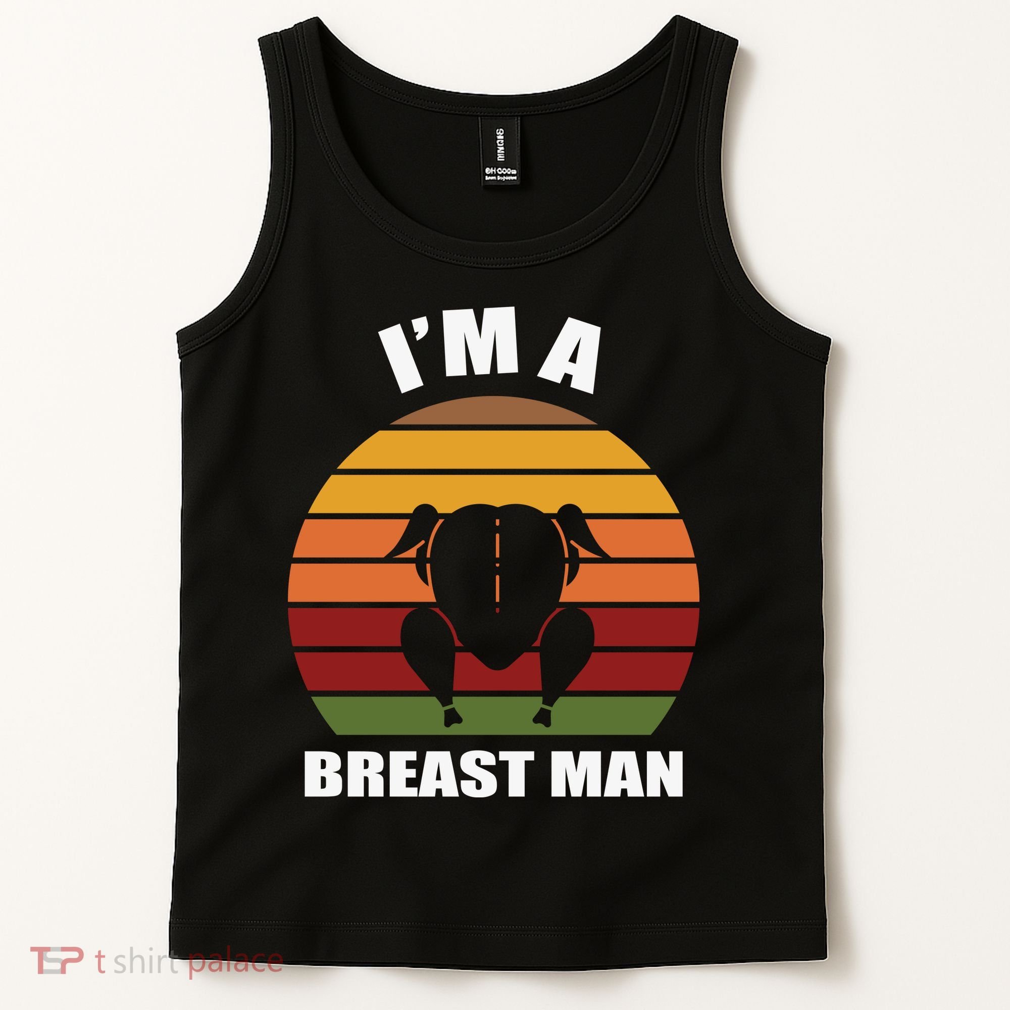 Thanksgiving Day I’m A Breast Man Turkey Tank Top