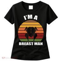 Thanksgiving Day I’m A Breast Man Turkey Women's T-Shirt thumb 0
