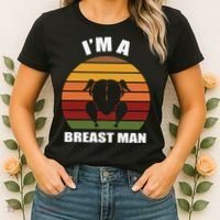 Thanksgiving Day I’m A Breast Man Turkey Women's T-Shirt thumb 2