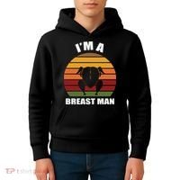 Thanksgiving Day I’m A Breast Man Turkey Kids Hoodie thumb 4