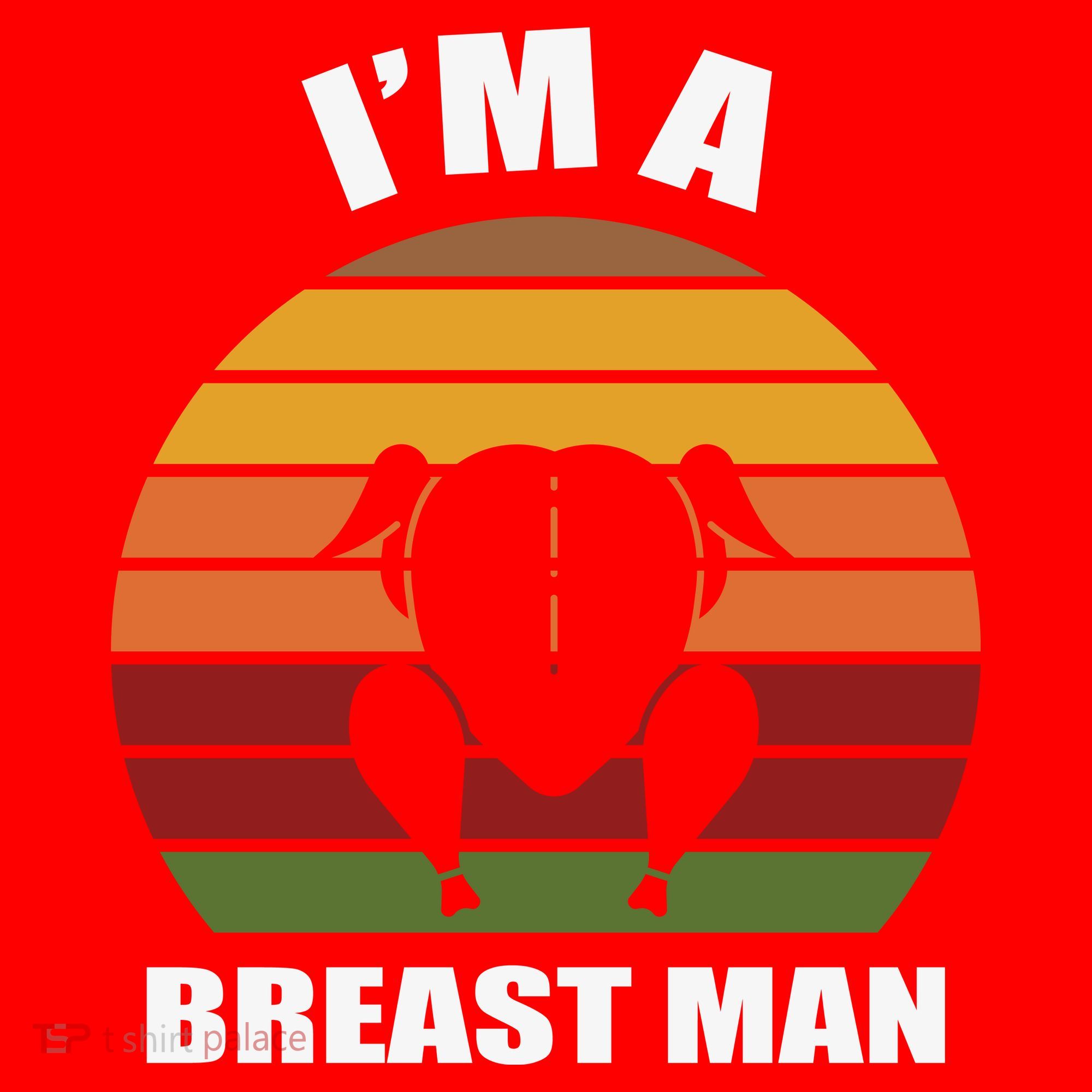 Thanksgiving Day I’m A Breast Man Turkey Santa Hat
