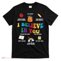 Testing Day I Believe In You State Test Teacher T-Shirt thumb 0