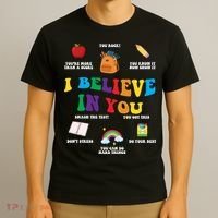 Testing Day I Believe In You State Test Teacher T-Shirt thumb 3