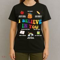 Testing Day I Believe In You State Test Teacher T-Shirt thumb 4
