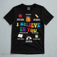 Testing Day I Believe In You State Test Teacher T-Shirt thumb 5