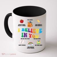 Testing Day I Believe In You State Test Teacher Coffee Mug thumb 0
