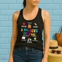 Testing Day I Believe In You State Test Teacher Women's Tank Top thumb 2