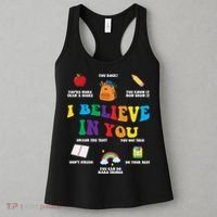 Testing Day I Believe In You State Test Teacher Women's Tank Top thumb 3