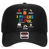 Testing Day I Believe In You State Test Teacher Hat thumb 0