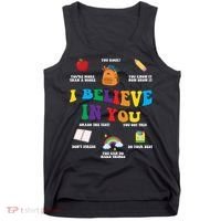 Testing Day I Believe In You State Test Teacher Tank Top thumb 0