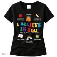 Testing Day I Believe In You State Test Teacher Women's T-Shirt thumb 0