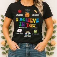 Testing Day I Believe In You State Test Teacher Women's T-Shirt thumb 2