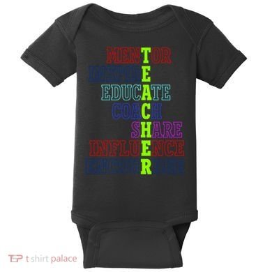 Teacher Definition Inspirational Baby Bodysuit