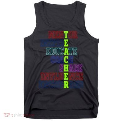 Teacher Definition Inspirational Tank Top