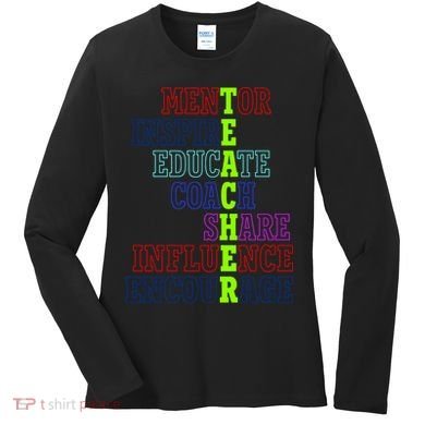 Teacher Definition Inspirational Women's Long Sleeve Shirt