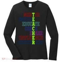 Teacher Definition Inspirational Women's Long Sleeve Shirt thumb 0