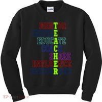 Teacher Definition Inspirational Kids Sweatshirt thumb 0