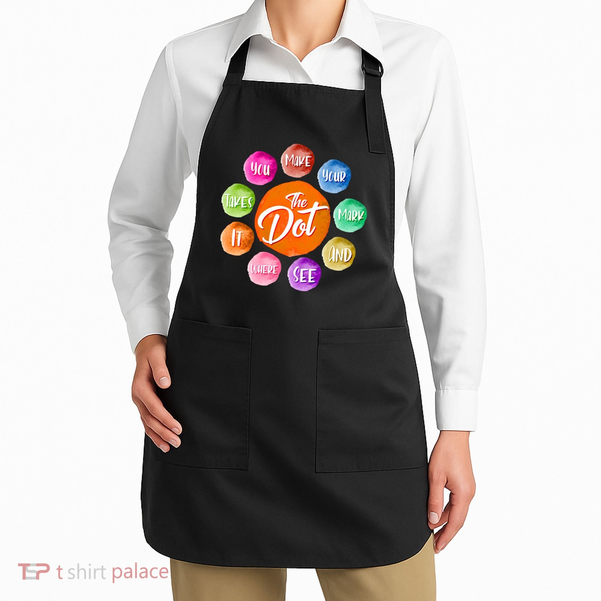 The DOT International Dot Day Apron