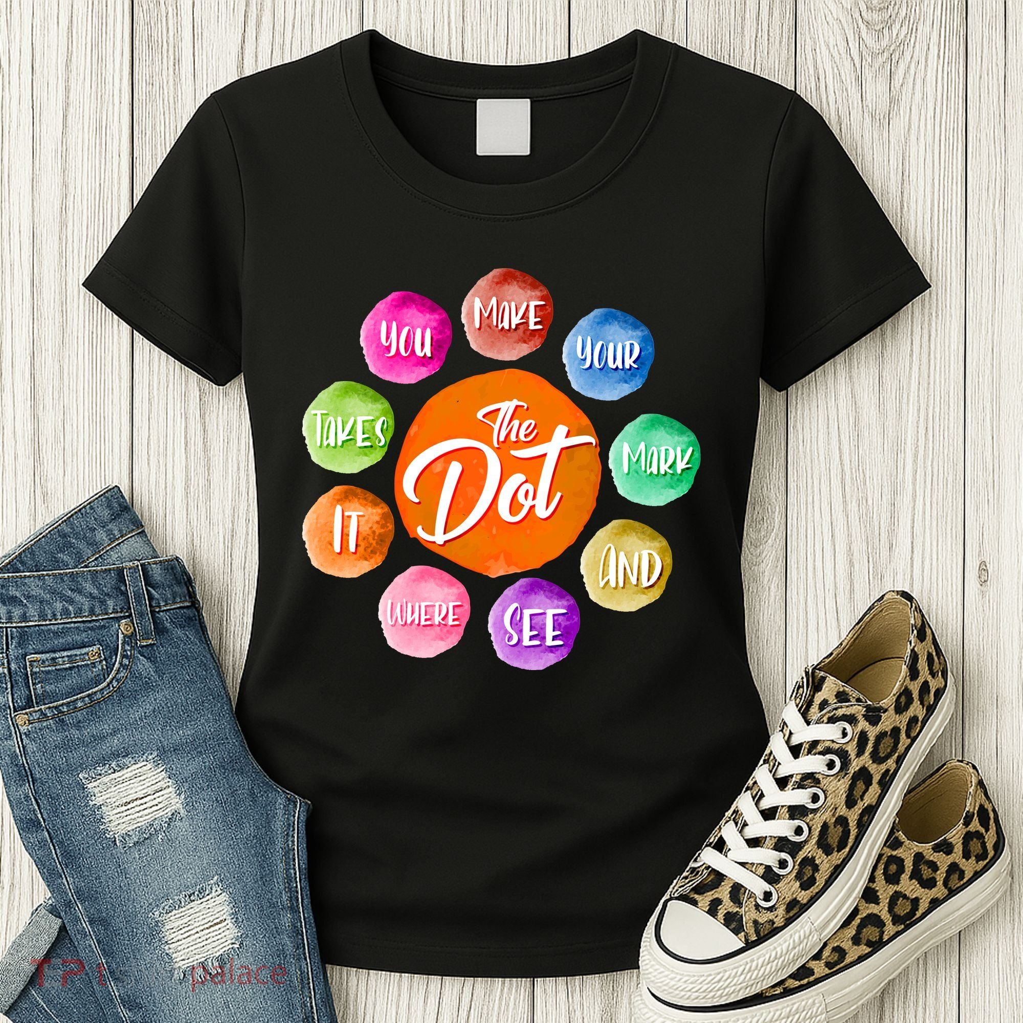 The DOT International Dot Day Women's T-Shirt