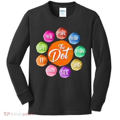 The DOT International Dot Day Kids Long Sleeve Shirt