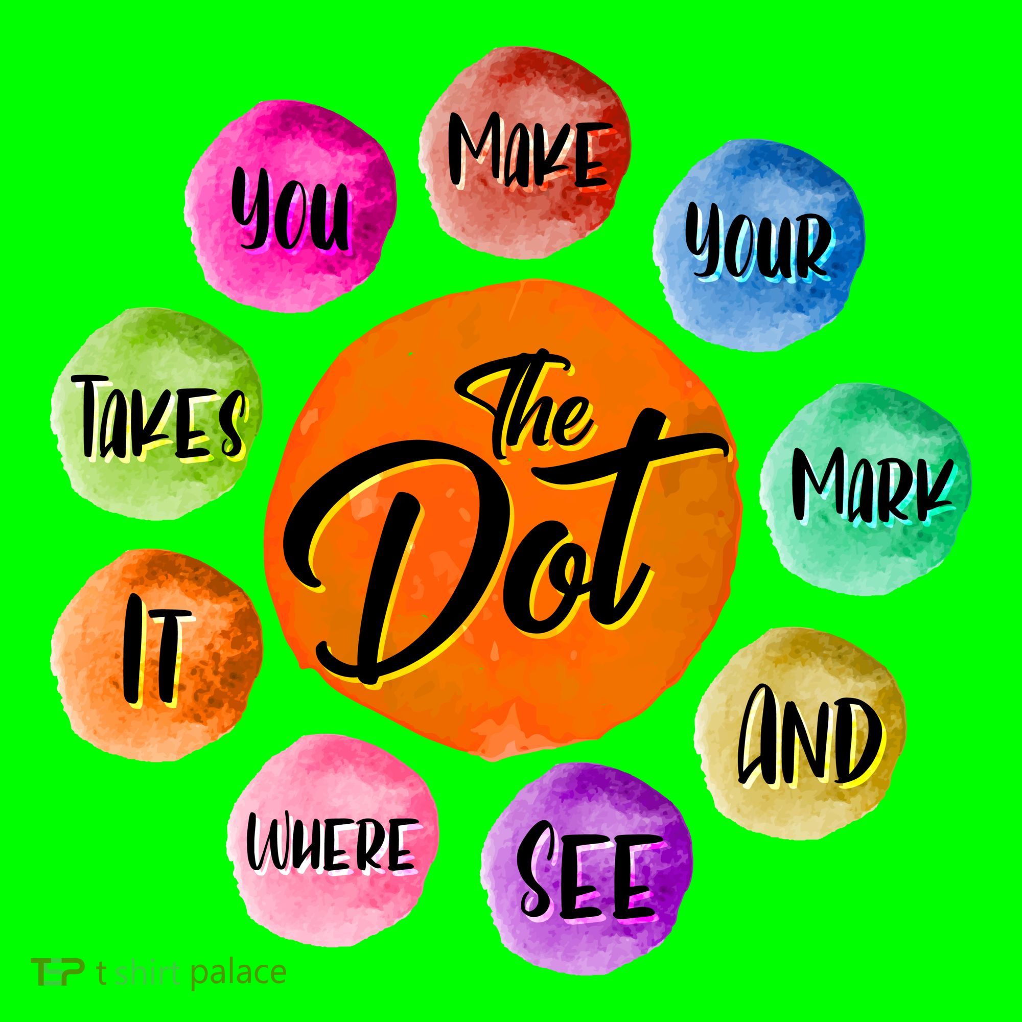 The DOT International Dot Day Mousepad