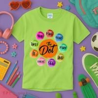 The DOT International Dot Day Kids T-Shirt thumb 3
