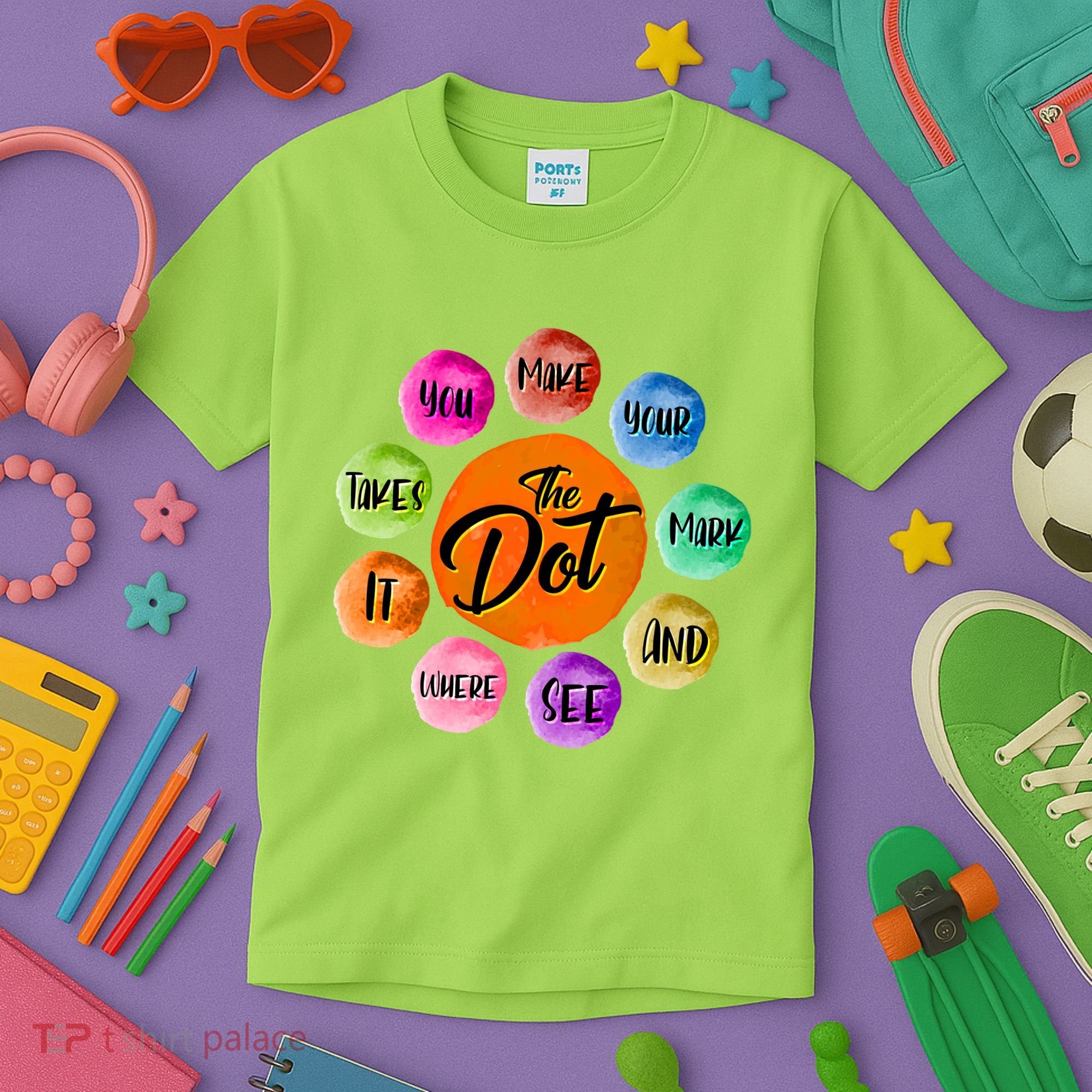 The DOT International Dot Day Kids T-Shirt