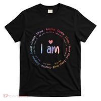 Tie Dye I Am Inspiration Christian Religious Bible Verses T-Shirt thumb 0
