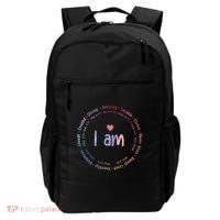 Tie Dye I Am Inspiration Christian Religious Bible Verses Backpack thumb 0