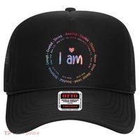 Tie Dye I Am Inspiration Christian Religious Bible Verses Hat thumb 0