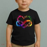 Tie Dye Infinity Heart Love Autism Awareness Needs No Words Toddler T-Shirt thumb 2