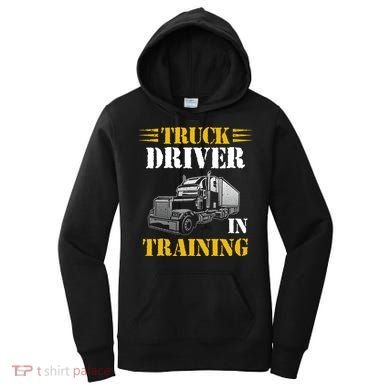 Truck Driver In Training Women's Hoodie