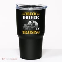Truck Driver In Training Tumbler thumb 0
