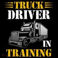 Truck Driver In Training Baby Bodysuit thumb 2