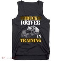 Truck Driver In Training Tank Top thumb 0