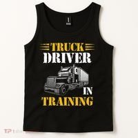 Truck Driver In Training Tank Top thumb 2